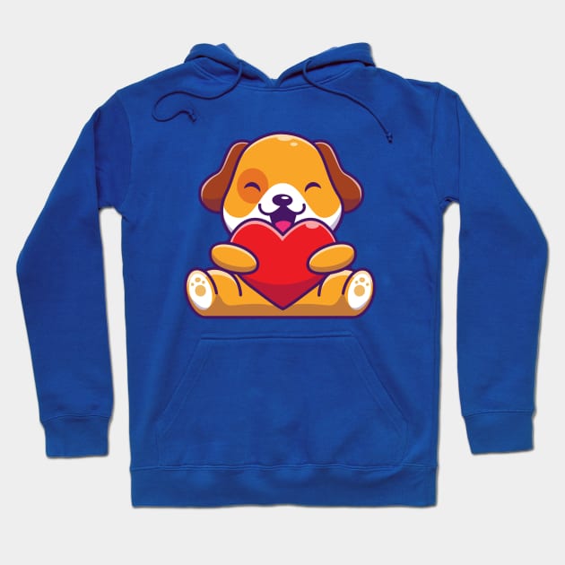 Dog holding sale hoodie